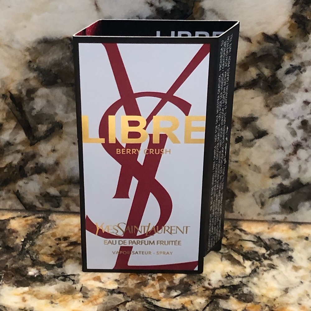 YSL Libre Berry Crush 1.2ml Sample Vial Spray Card